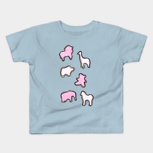 Frosted Animal Cookies Kids T-Shirt